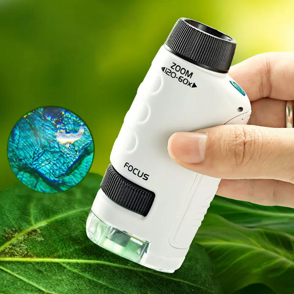 Mini Pocket Microscope 2 Pack